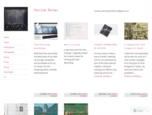 Tablet Screenshot of patrickfarmer.org